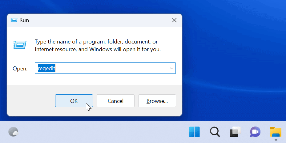 regedit estää käyttäjiä asetuksista Windows 11:ssä