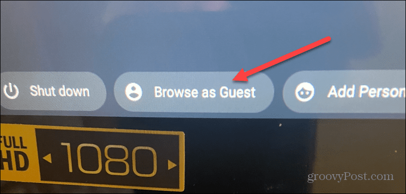 Ota Guest Mode käyttöön Chromebookissa