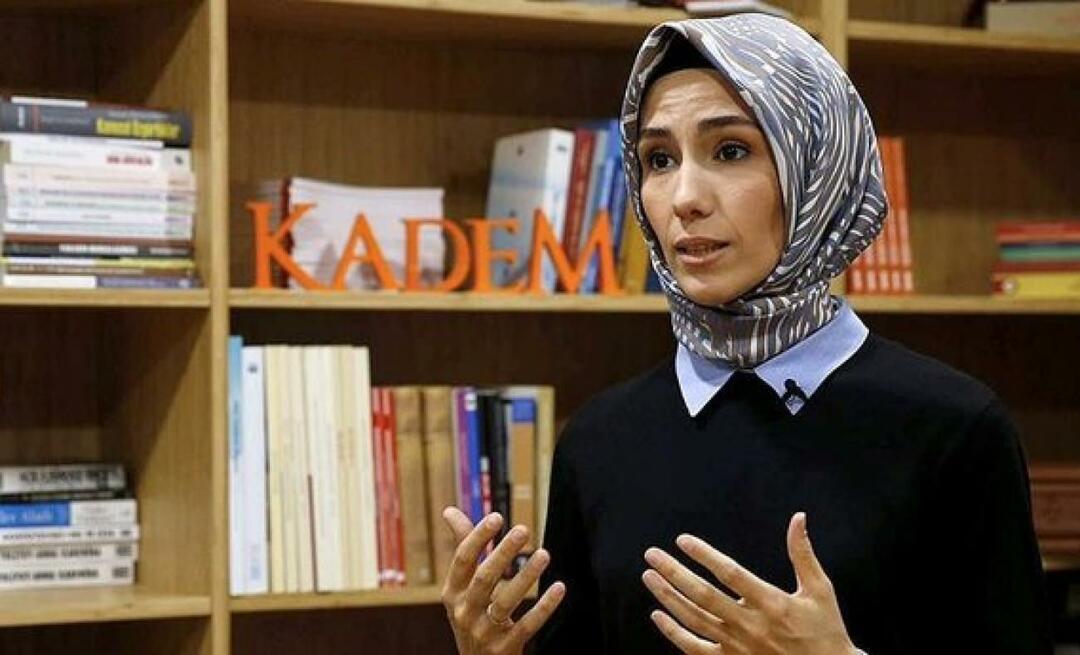 KADEMin "Naisten tukikeskus" avattiin Sümeyye Erdoğanin johdolla