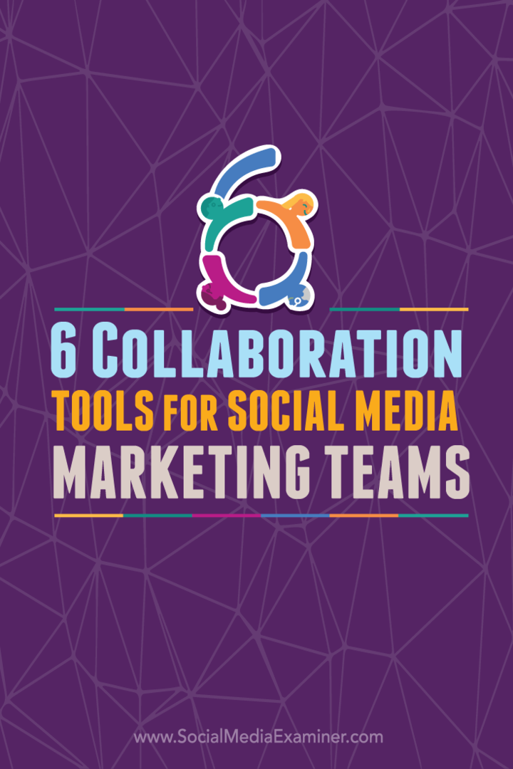 työkalut yhteistyöhön sosiaalisen median tiimin kanssa