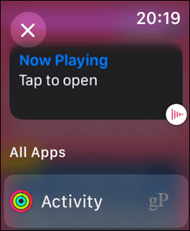 Apple Watchin widgetit