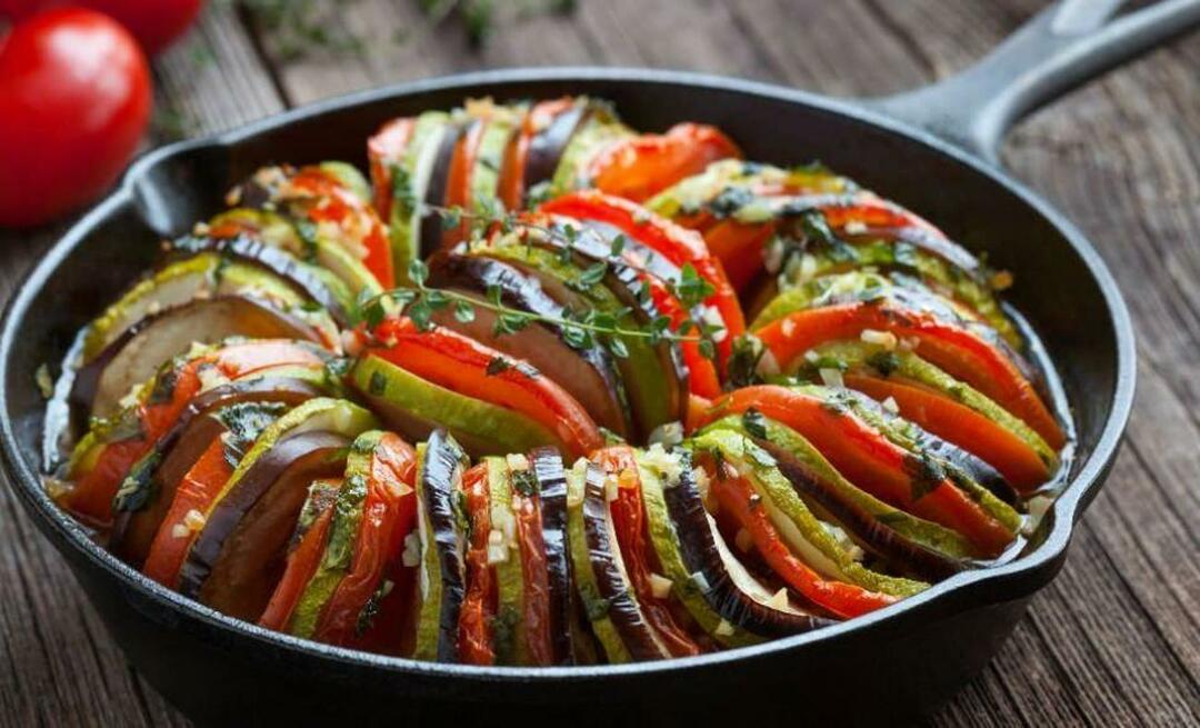 Kuinka tehdä helpoin Ratatouille-resepti? Vinkkejä Ratatouille-ruokiin