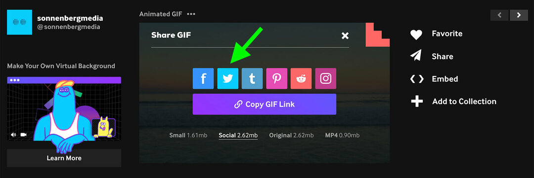 Kuinka luoda ja käyttää GIF-tiedostoja Twitter-markkinoinnissa: Social Media Examiner