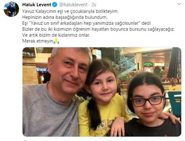 Haluk Levent hoiti koronaviruksen takia henkensä menettäneen lääkärin tyttäriä!