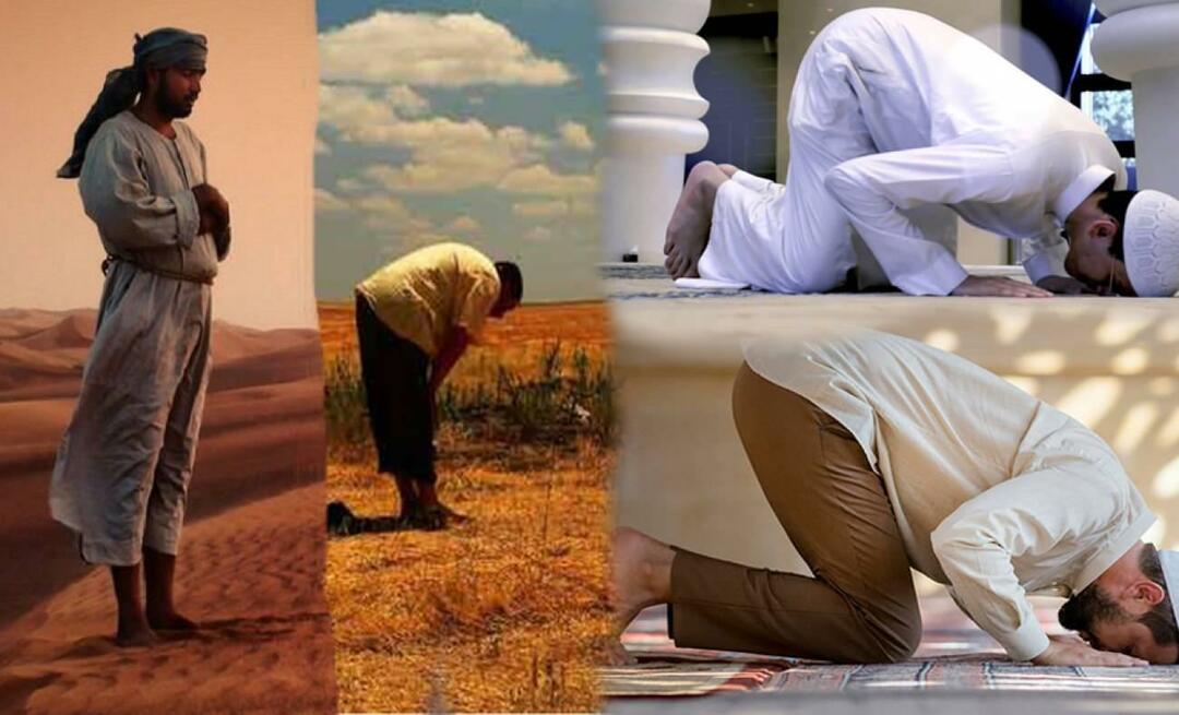 Mitä kehon liikkeet rukouksessa tarkoittavat? Mikä on seisomisen, kumartumisen ja kahden kumartumisen viisaus?