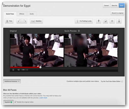 YouTube sallii kasvojen hämärtämisen videoissa: kuinka se otetaan käyttöön