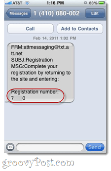 SMS-roskapostia AT&T: ltä