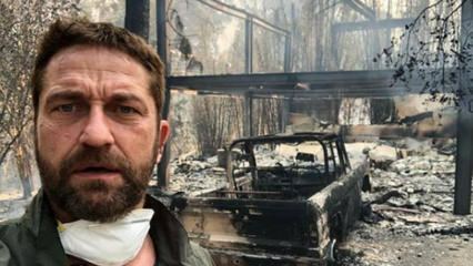 Maailmankuulu näyttelijä Gerard Butlerin talo kääntyi tuhkaksi
