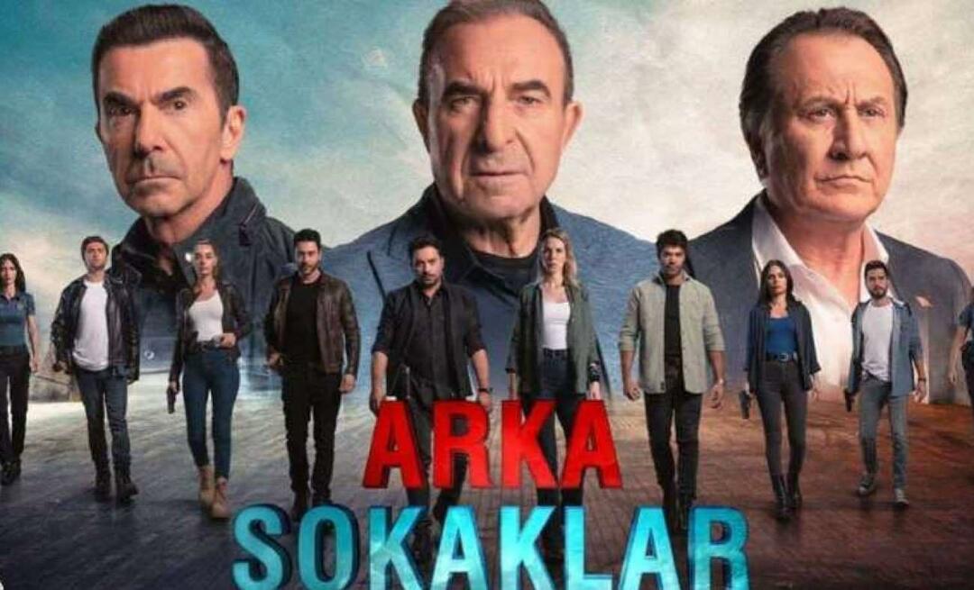 Yllätyssiirto Arka Sokaklar TV-sarjaan!