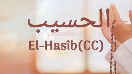 Mitä al-Hasib (c.c) tarkoittaa? Mitkä ovat nimen Al-Hasib hyveet? Esmaul Husna Al-Hasib...