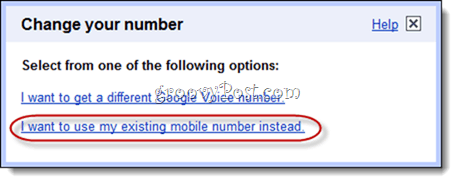 Google Voice Port -puhelinnumero