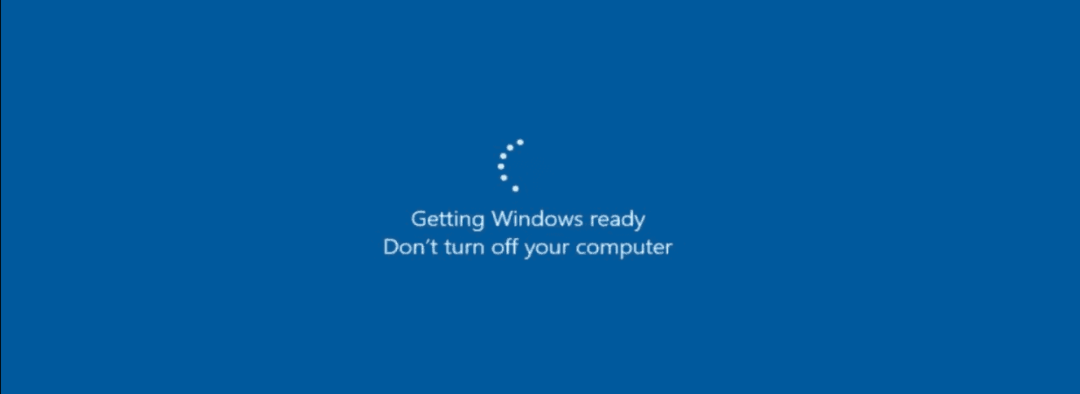 Windowsin valmistaminen jumissa: Korjaus