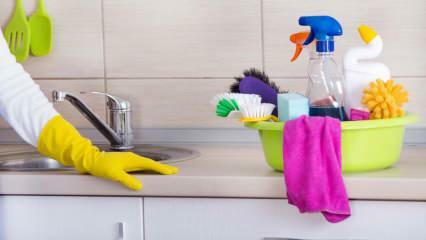 Kuinka puhdistaa keittiön laatat? Kuinka poistaa keittiön laatta tahrat luonnollisilla menetelmillä?