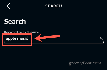 Alexa Search Apple Music