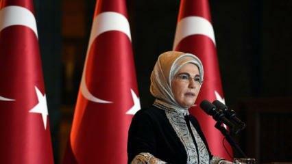 Emine Erdoğan tapasi MUSIADin naisten komitean