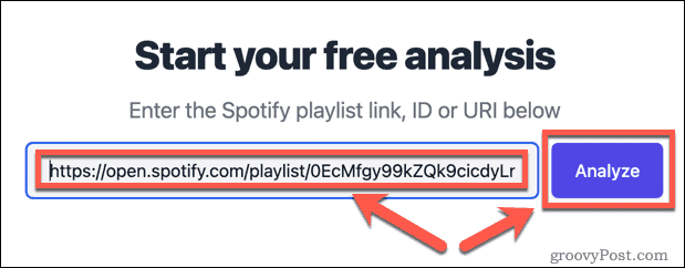 isitagoodplaylist analysoida