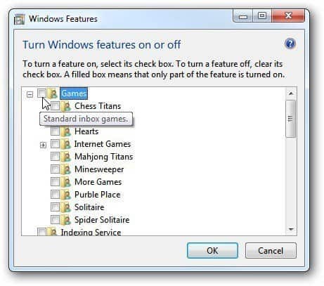 Windowsin ominaisuudet