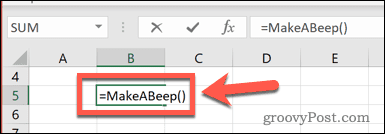 excel testiääni