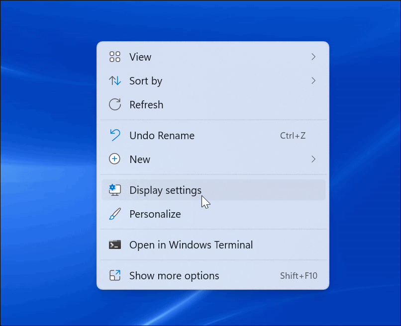 Windows 11:n näyttöasetukset