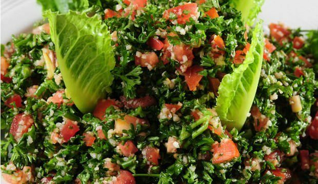 Libanonilaisen salaatin resepti