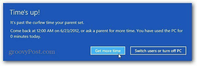 Asenna lapsilukko Windows 8: lle