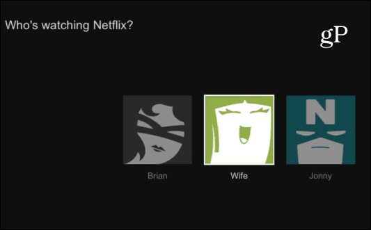 Netflix-käyttäjäprofiilit