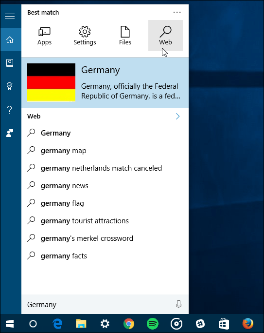 hakusuodattimet Windows 10