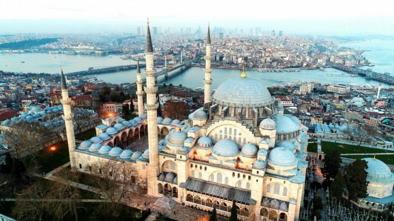 Missä on Suleymaniye-moskeija?