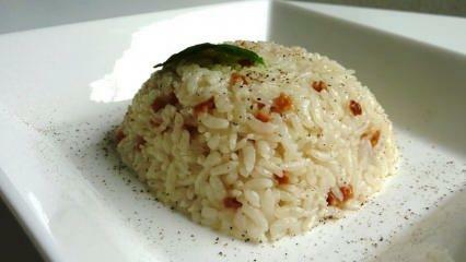 Kuinka tehdä helpoin voideltu riisipilafi? Voiriisiresepti, joka tuoksuu herkulliselta