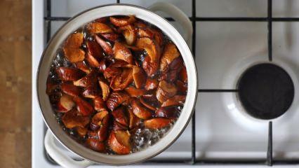 Herkullinen omenakompotti resepti kesälämmössä! Kuinka tehdä omenakompottia?