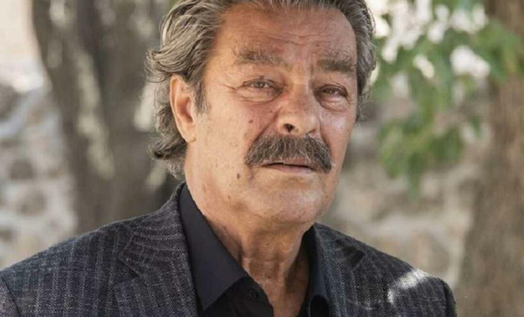 Kadir İnanırin viimeisin esiintyminen oli asialistalla! Neula muuttui langaksi 74-vuotiaana