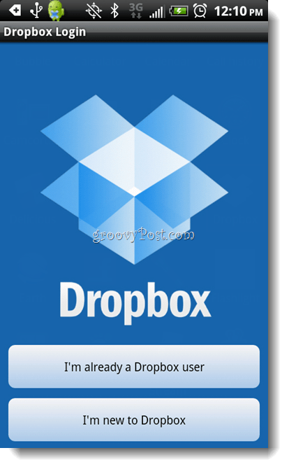 Android Dropbox Asenna Dropbox Login