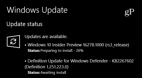 Microsoft julkaisee Windows 10 Insider Preview Build 16278 -tietokoneen