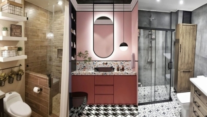 Kuinka tehdä moderni kylpyhuone sisustus?
