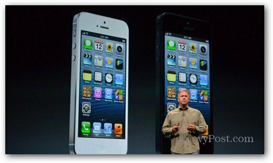 iPhone5 valkoinen ja musta