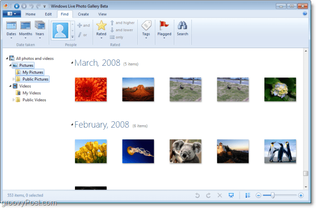 Windows Live -valokuvagalleria