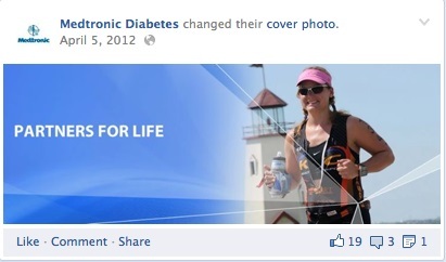 medtronic diabeteksen ensimmäinen facebook-banneri