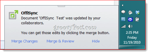 OffiSync: Synkronoi Google-dokumentit Office 2010: n kanssa