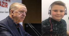 Presidentti Erdoğan kuunteli livenä Fevzi Kaan Türkeriä, kappaleen 