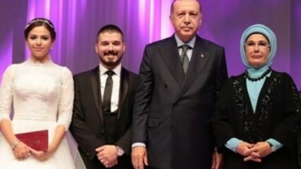 Presidentti Erdoğan ja hänen vaimonsa Emine Erdoğan olivat häät todistajia!