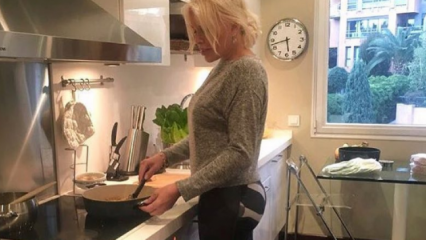 Ajda Pekkan on keittiössä!