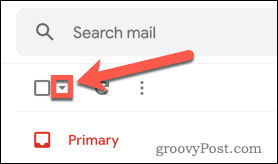 Gmail Valitse Kaikki sähköpostin lisäasetukset -painike