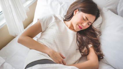 Mikä on premenstruaalinen oireyhtymä? Kuinka kuukautiskipu kulkee? Ruoat, jotka soveltuvat kuukautiskipuun ...