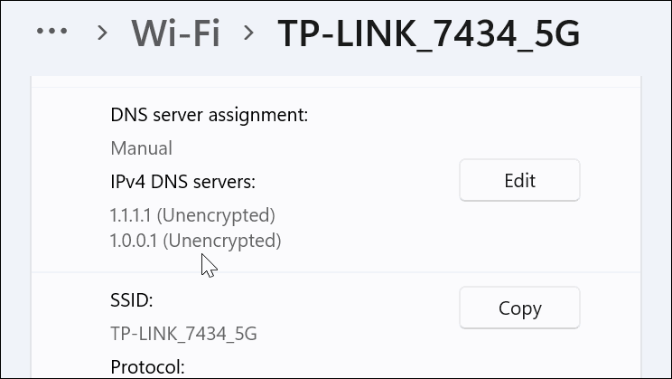 DNS-asetukset vahvistettu