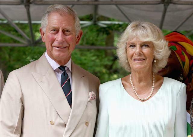 Kuningas Charles ja hänen vaimonsa Camilla