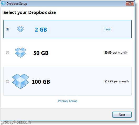 Dropbox-kuvakaappaus - saat ilmaisen 2 Gt: n tilin
