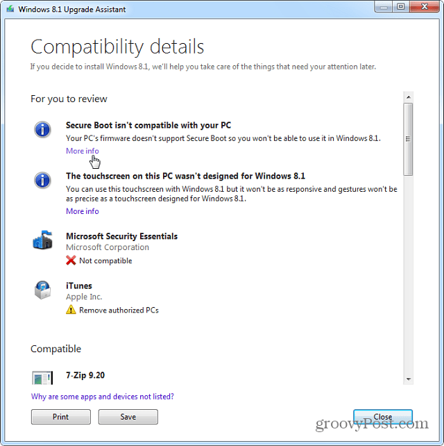 Windows 8.1 -päivitysapuri
