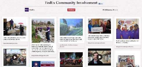 fedex-yhteisön osallistuminen