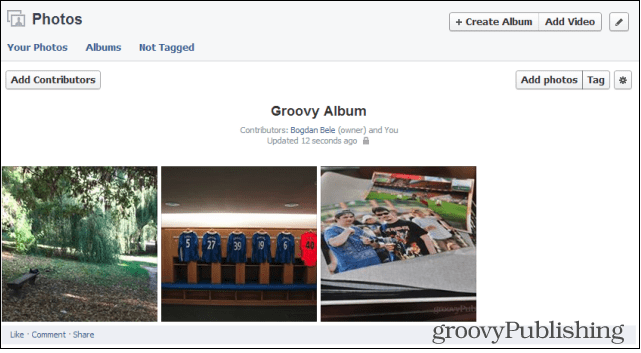Kuinka käyttää Facebookin uusia jaettuja valokuva-albumeja