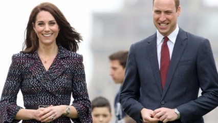 Prinssi William ja Kate Middleton jättivät lapsensa kouluun jalka!